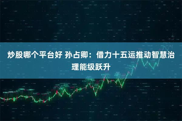 炒股哪个平台好 孙占卿：借力十五运推动智慧治理能级跃升