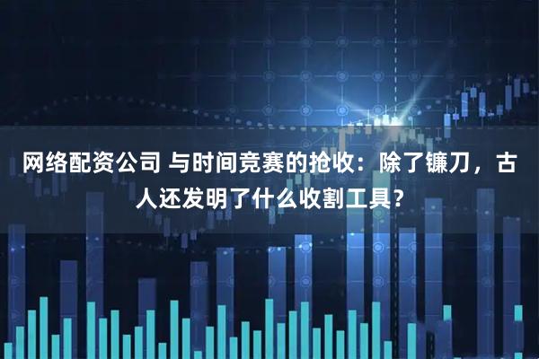 网络配资公司 与时间竞赛的抢收：除了镰刀，古人还发明了什么收割工具？